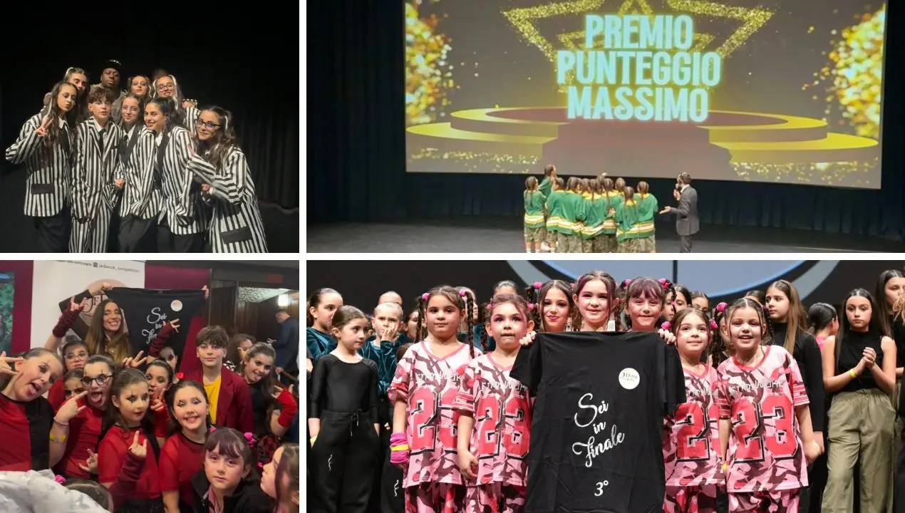 La scuola di danza Skorpion di Pannaconi brilla al contest Jedance: a Rende quattro podi per i giovanissimi ballerini\n