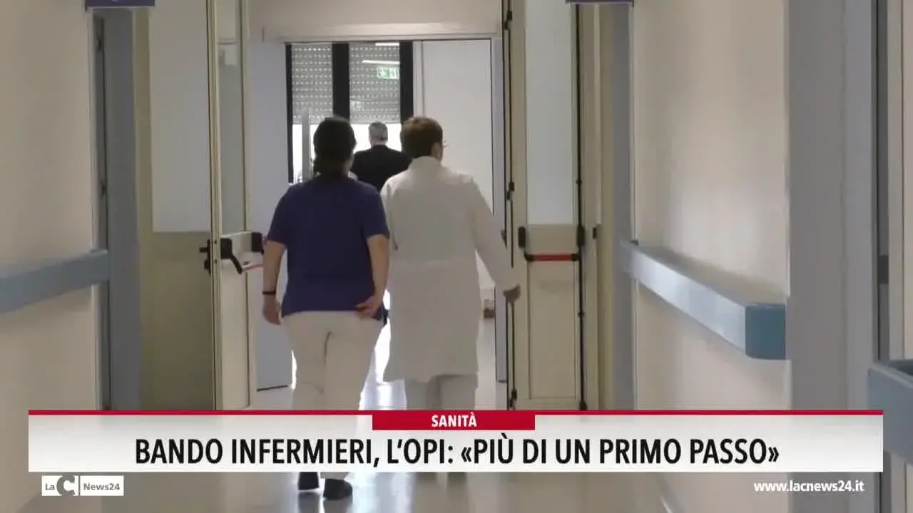 Bando infermieri, l'Opi: «Più di un primo passo»