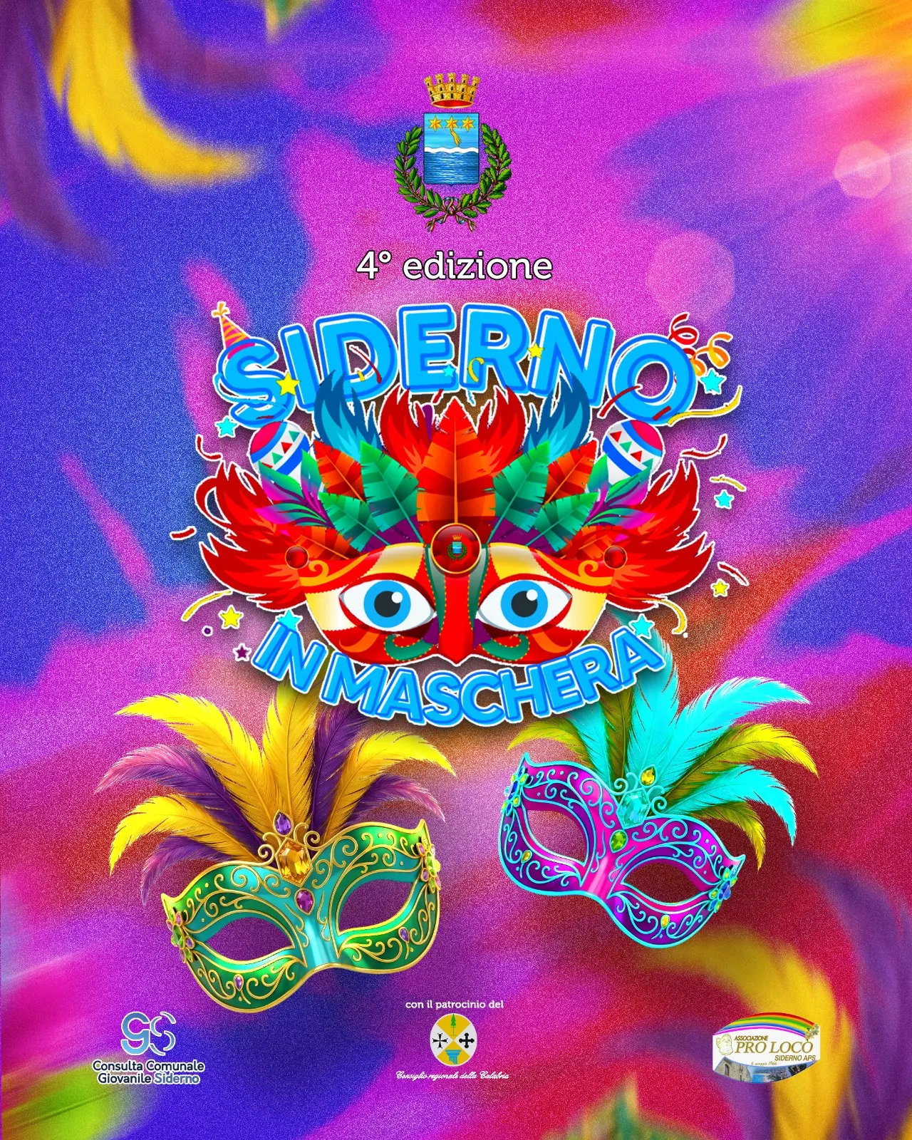 Siderno in maschera, da giovedì 12 un Carnevale pieno di colori e allegria\n