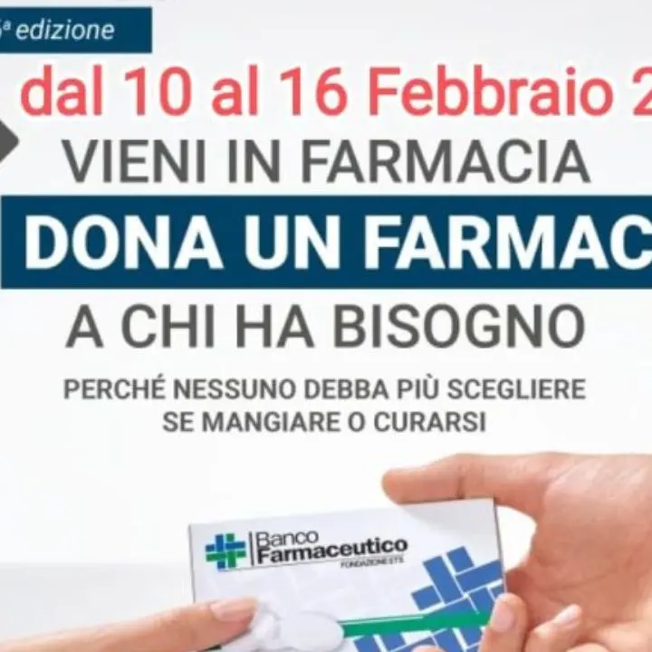 Cosenza, tornano le Giornate di raccolta del Farmaco: ecco come partecipare\n