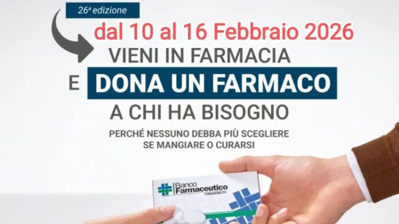 Cosenza, tornano le Giornate di raccolta del Farmaco: ecco come partecipare\n