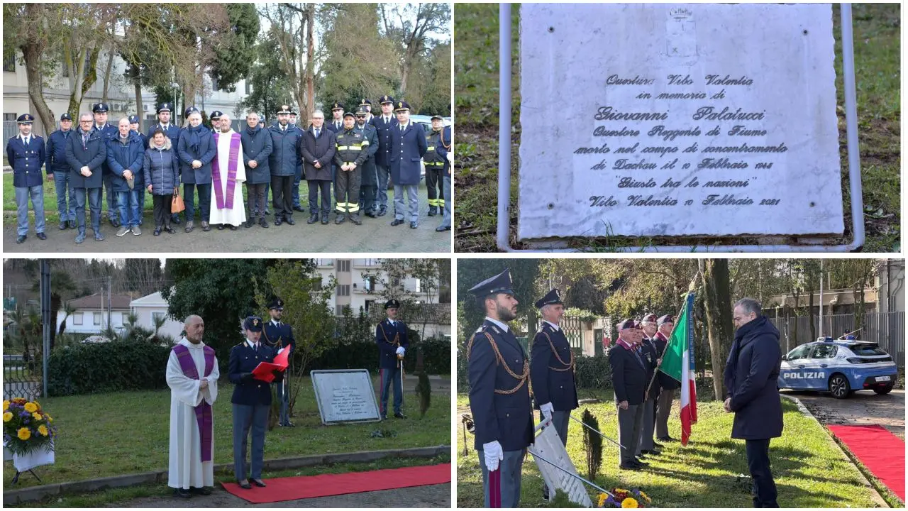 Pagò con la vita la scelta della giustizia: Vibo Valentia onora l’ultimo Questore di Fiume Giovanni Palatucci\n