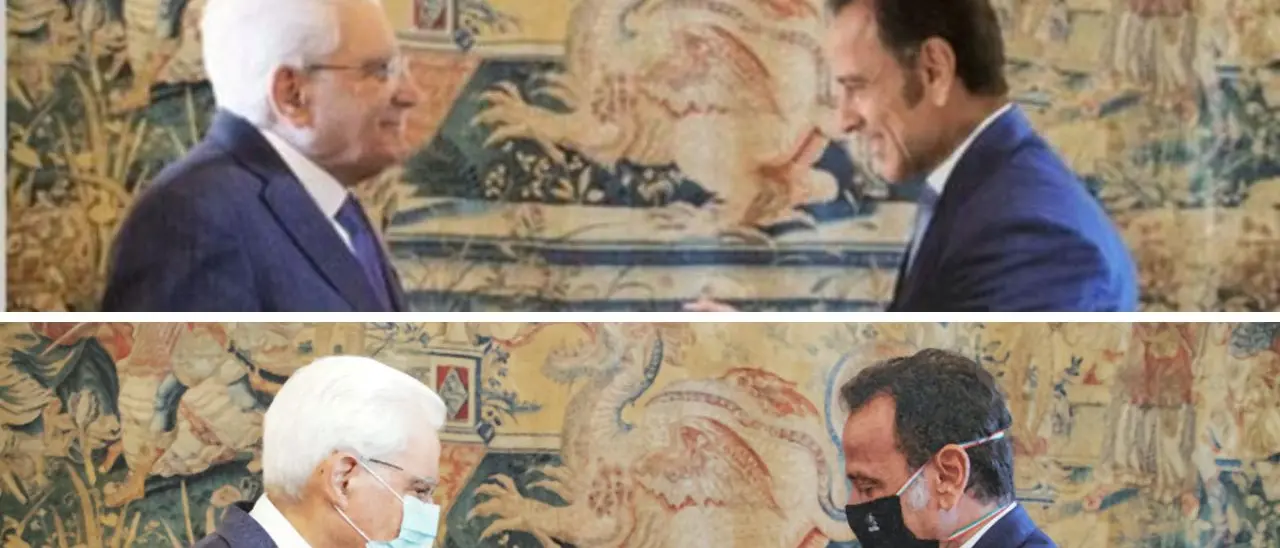 Minenna, l’assessore regionale con la passione per Photoshop: sul suo sito foto taroccate con Mattarella (e il Papa)\n