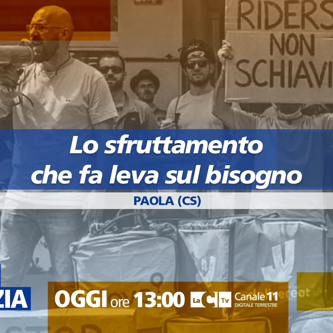 Sfruttamento dei rider e riflessione per la Giornata del Malato: oggi Dentro la notizia va a due velocità\n