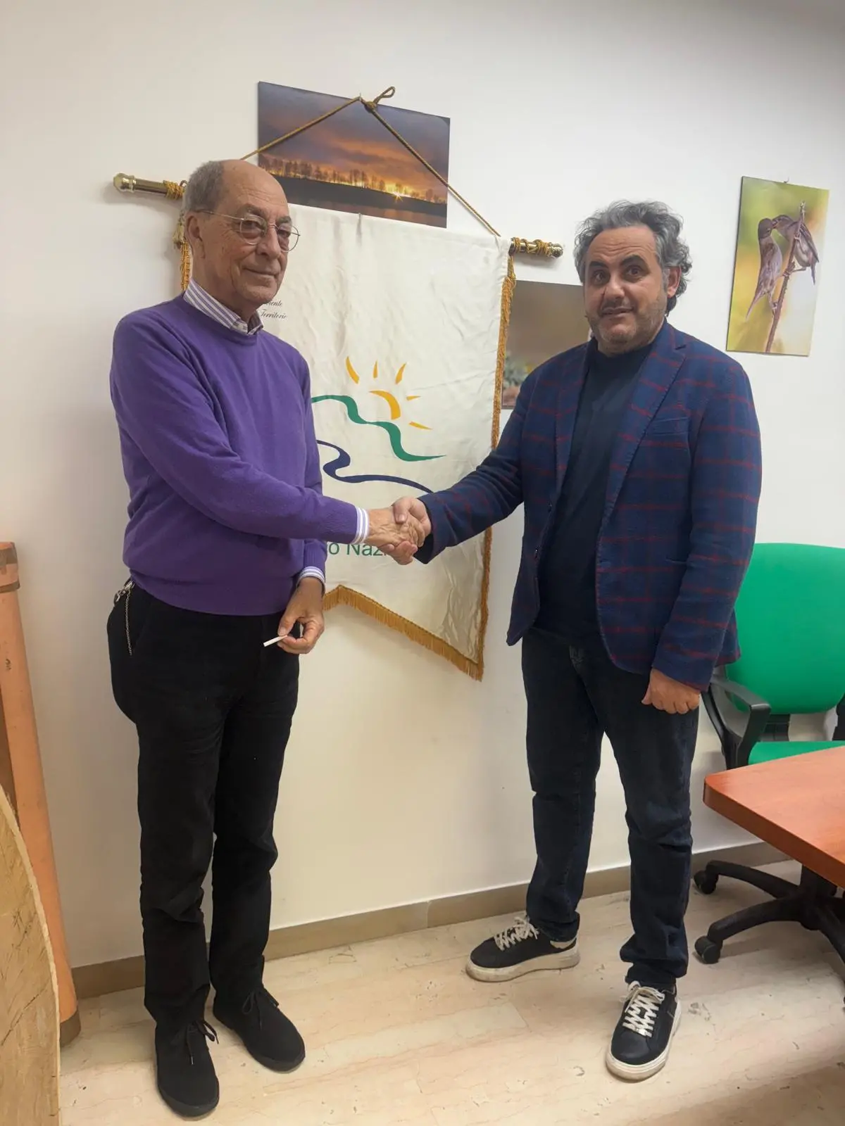 Il Commissario dell’Ente Parco dell’Aspromonte ringrazia il nuovo direttore del Parco Nazionale dell’Aspromonte appena insediatosi\n