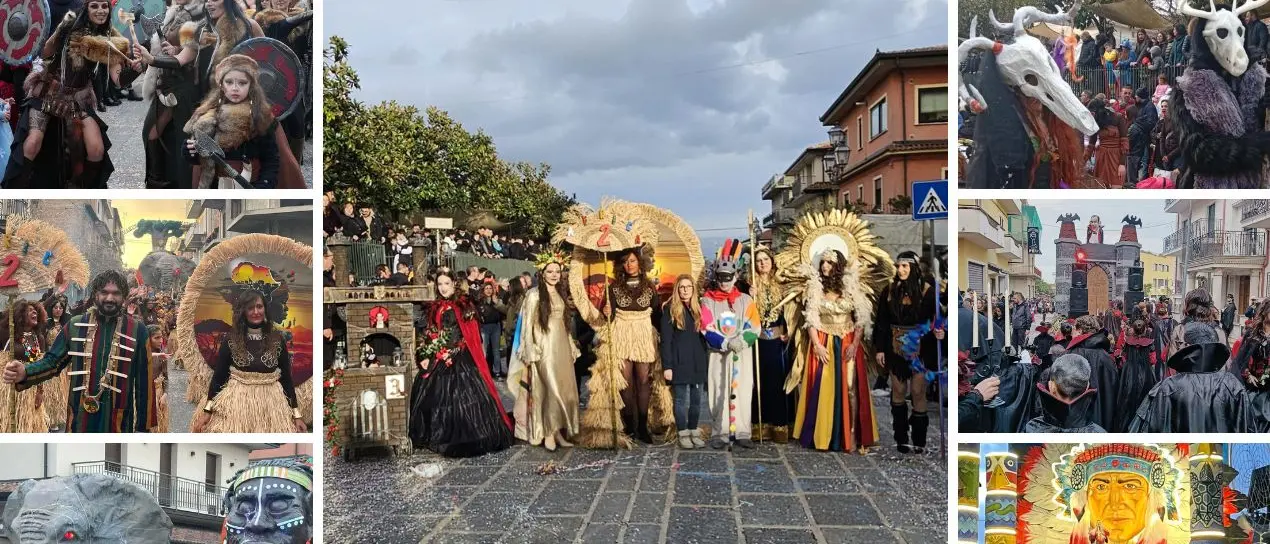 Carri allegorici e 500 maschere: successo per il Carnevale di San Calogero. A vincere l’edizione 2026 il rione Fontana Vecchia\u00A0\n