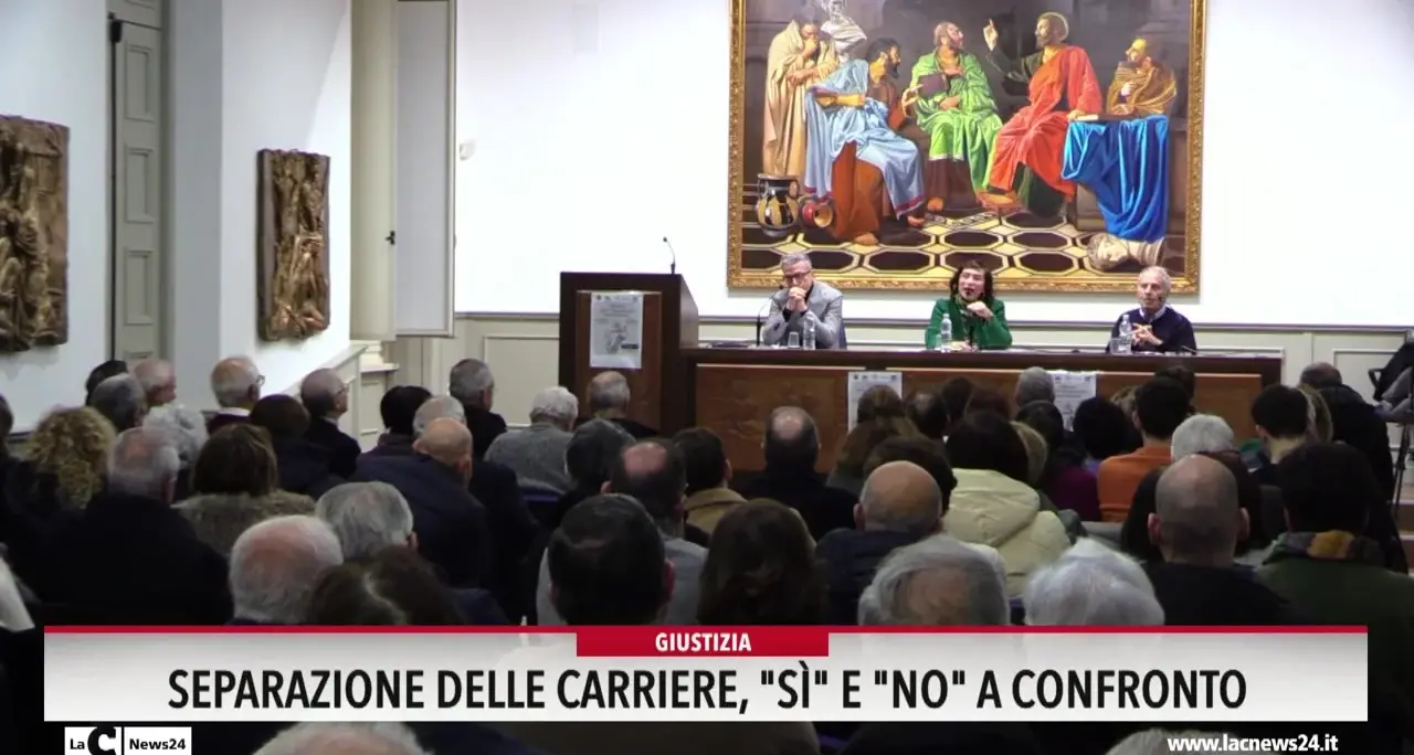 Separazione delle carriere, sì e no a confronto