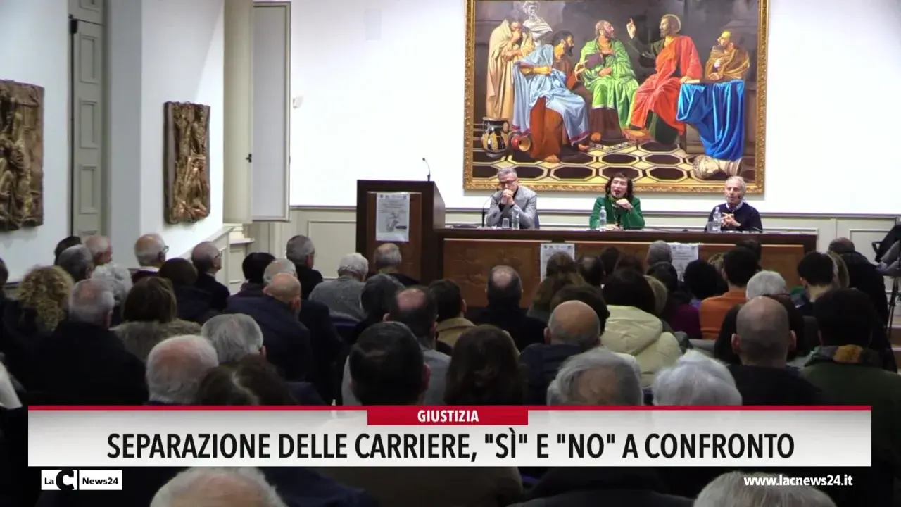 Separazione delle carriere, sì e no a confronto