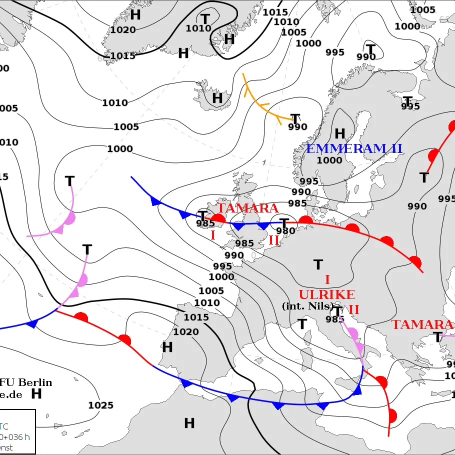 Ciclone Ulrike sulla Calabria: piogge fino a 150 mm e venti a 140 km/h\n