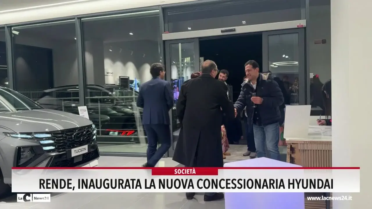 Rende, inaugurata la nuova concessionaria Hyundai