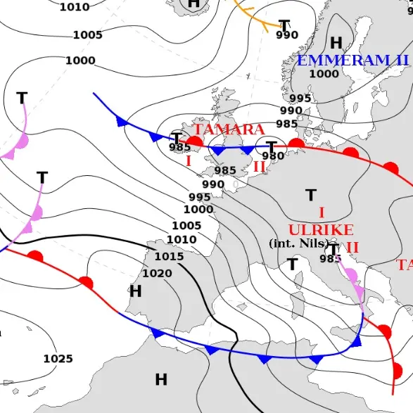 Meteo Reggio Calabria, forte vento e mare in burrasca sulla tirrenica\n