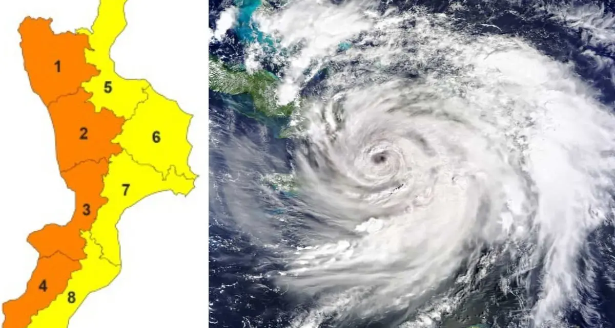 Il ciclone Ulrike pronto ad abbattersi sulla Calabria, i sindaci chiudono le scuole | LIVE BLOG\n