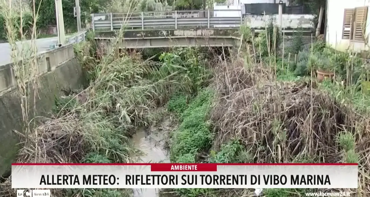 Allerta meteo: riflettori sui torrenti di Vibo Marina