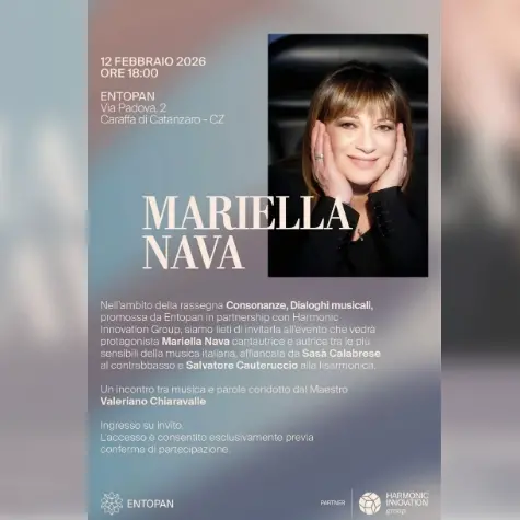 Al via “Consonanze –\u00A0Dialoghi musicali”,\u00A0il maestro Valeriano Chiaravalle incontra Mariella Nava a Caraffa di Catanzaro\n