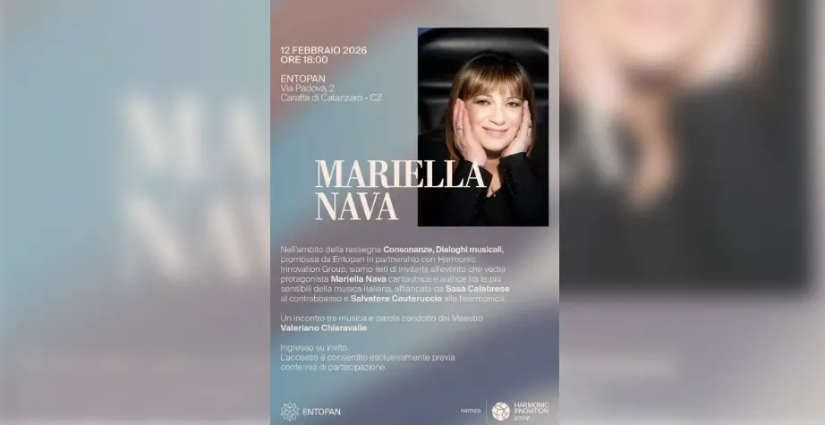 Al via “Consonanze –\u00A0Dialoghi musicali”,\u00A0il maestro Valeriano Chiaravalle incontra Mariella Nava a Caraffa di Catanzaro\n