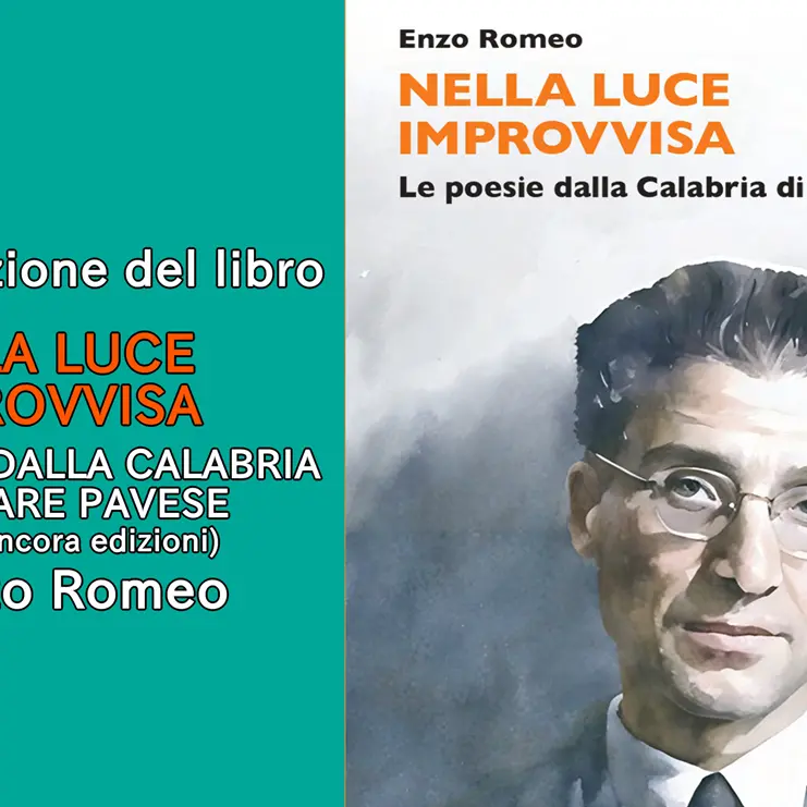 “Nella luce improvvisa”,\u00A0a Siderno la prima presentazione del nuovo libro di Enzo Romeo\n