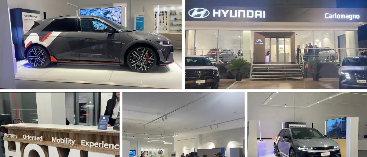 Innovazione e mobilità del futuro, inaugurata a Rende la nuova concessionaria Carlomagno Hyundai\n