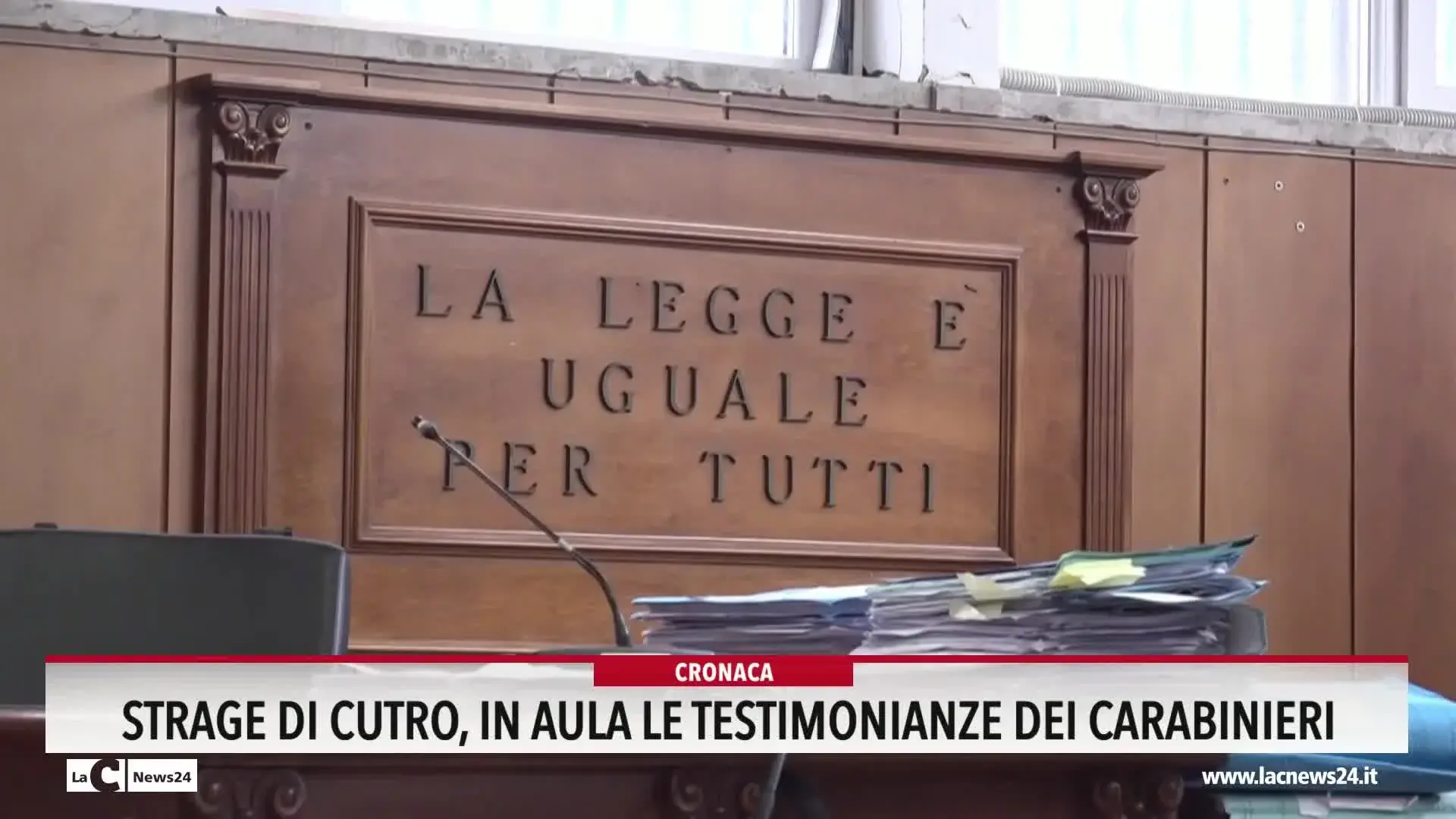 Strage di Cutro, in aula le testimonianze dei Carabinieri