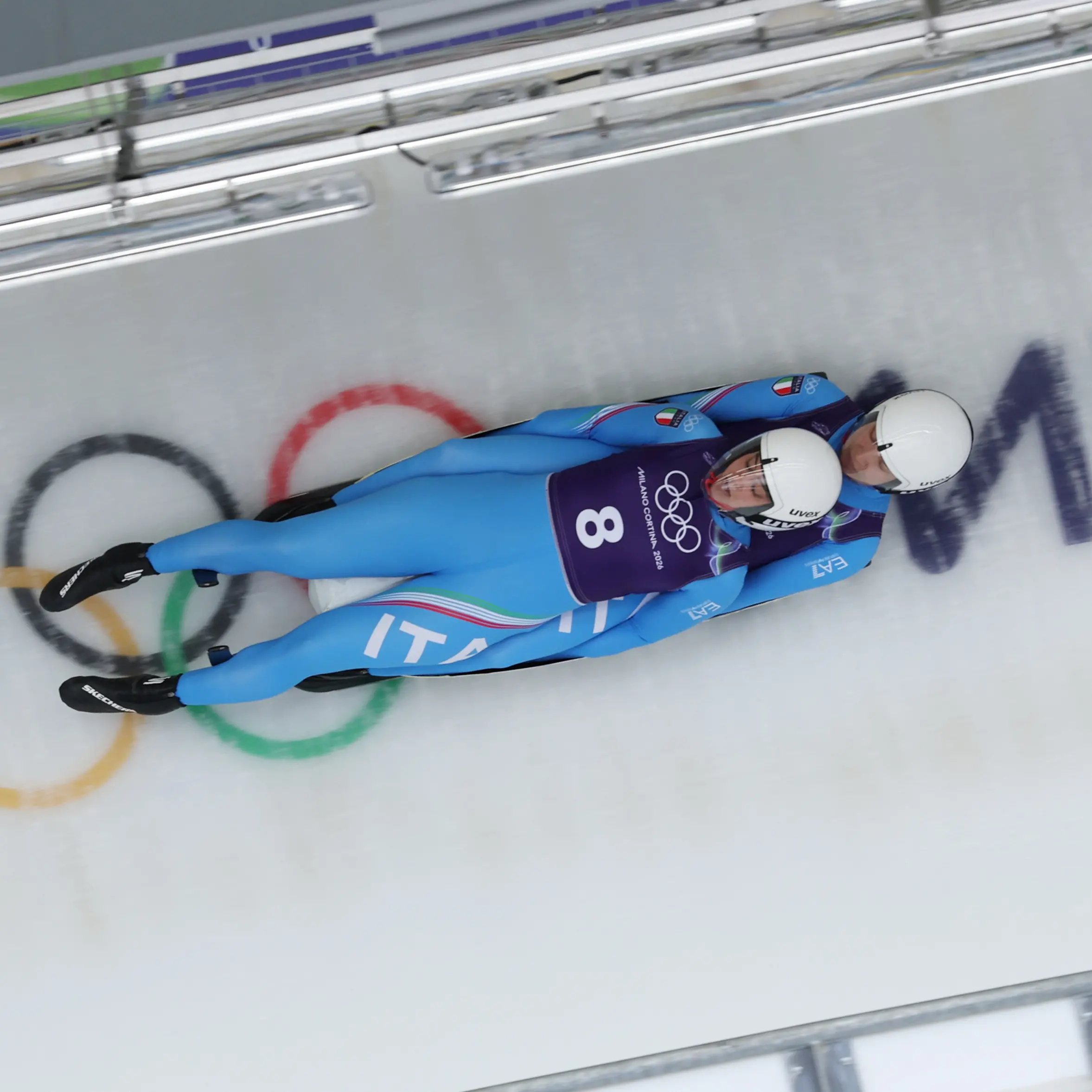 Olimpiadi, slittino d’oro per l’Italia: Voetter e Oberhofer prime nel doppio femminile\n