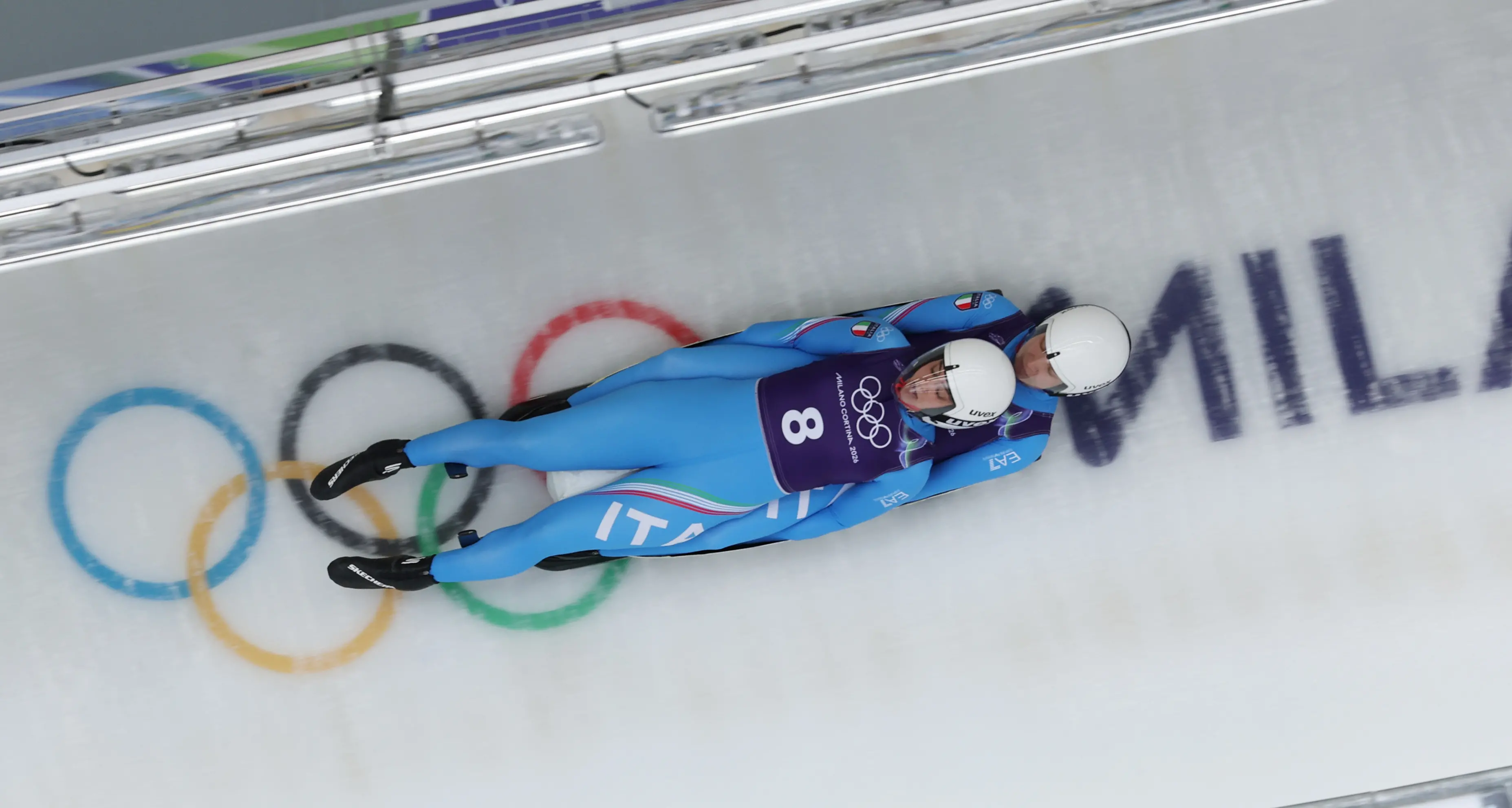 Olimpiadi, slittino d’oro per l’Italia: Voetter e Oberhofer prime nel doppio femminile\n