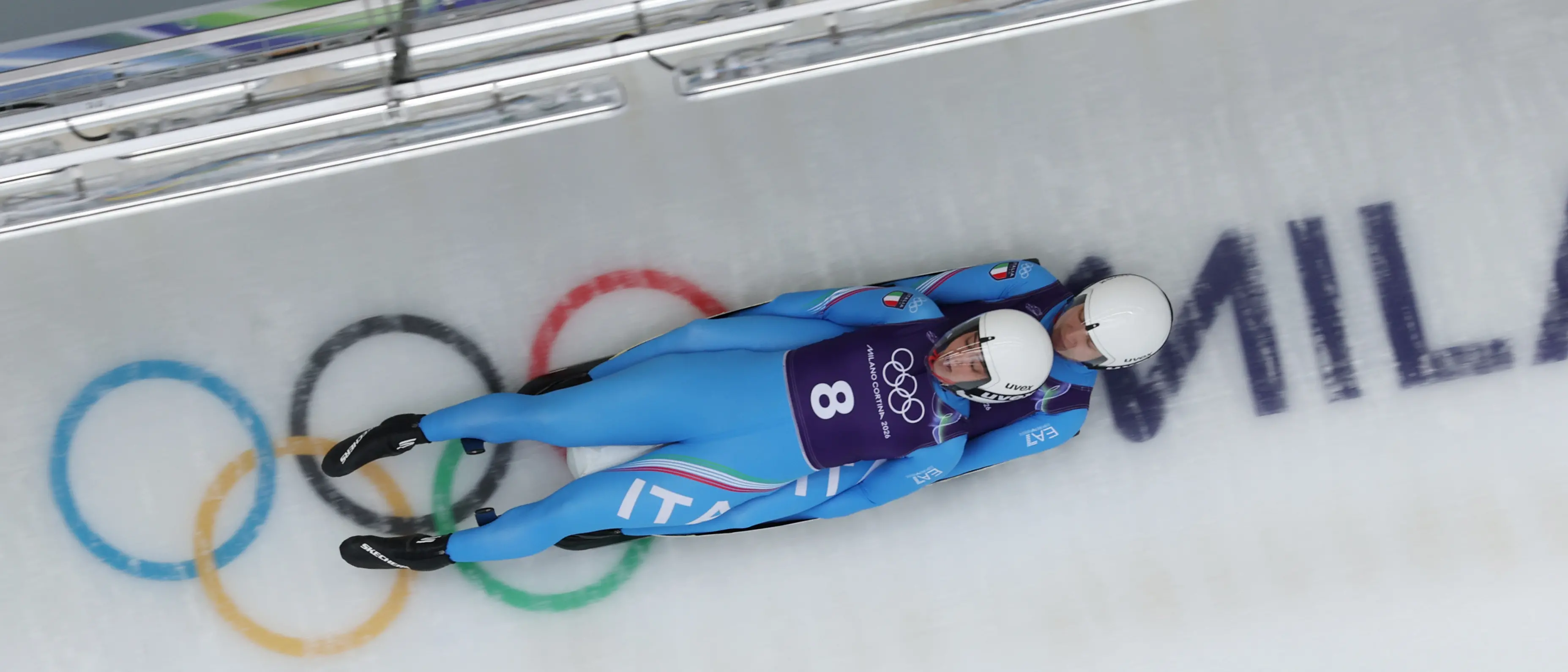 Olimpiadi, slittino d’oro per l’Italia: Voetter e Oberhofer prime nel doppio femminile\n