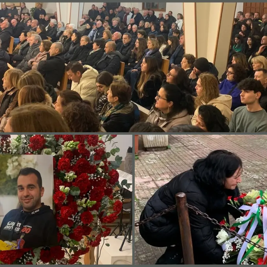 L’abbraccio di Caulonia al brigadiere Mastroianni: «Ogni angolo di questa città ci ricorderà per sempre il tuo sorriso»\n