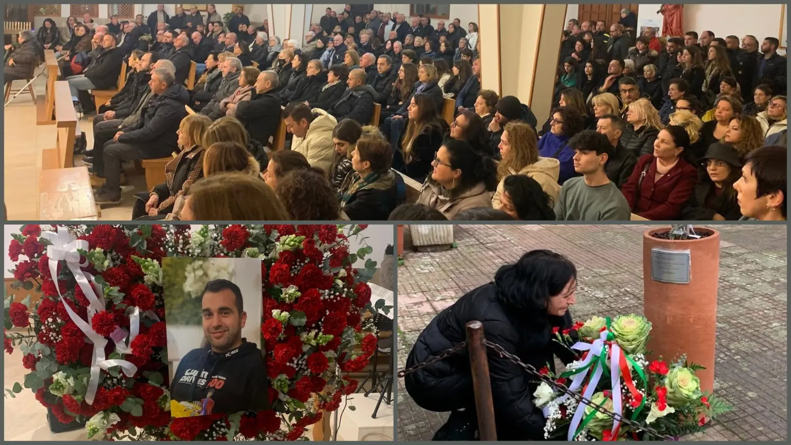 L’abbraccio di Caulonia al brigadiere Mastroianni: «Ogni angolo di questa città ci ricorderà per sempre il tuo sorriso»\n