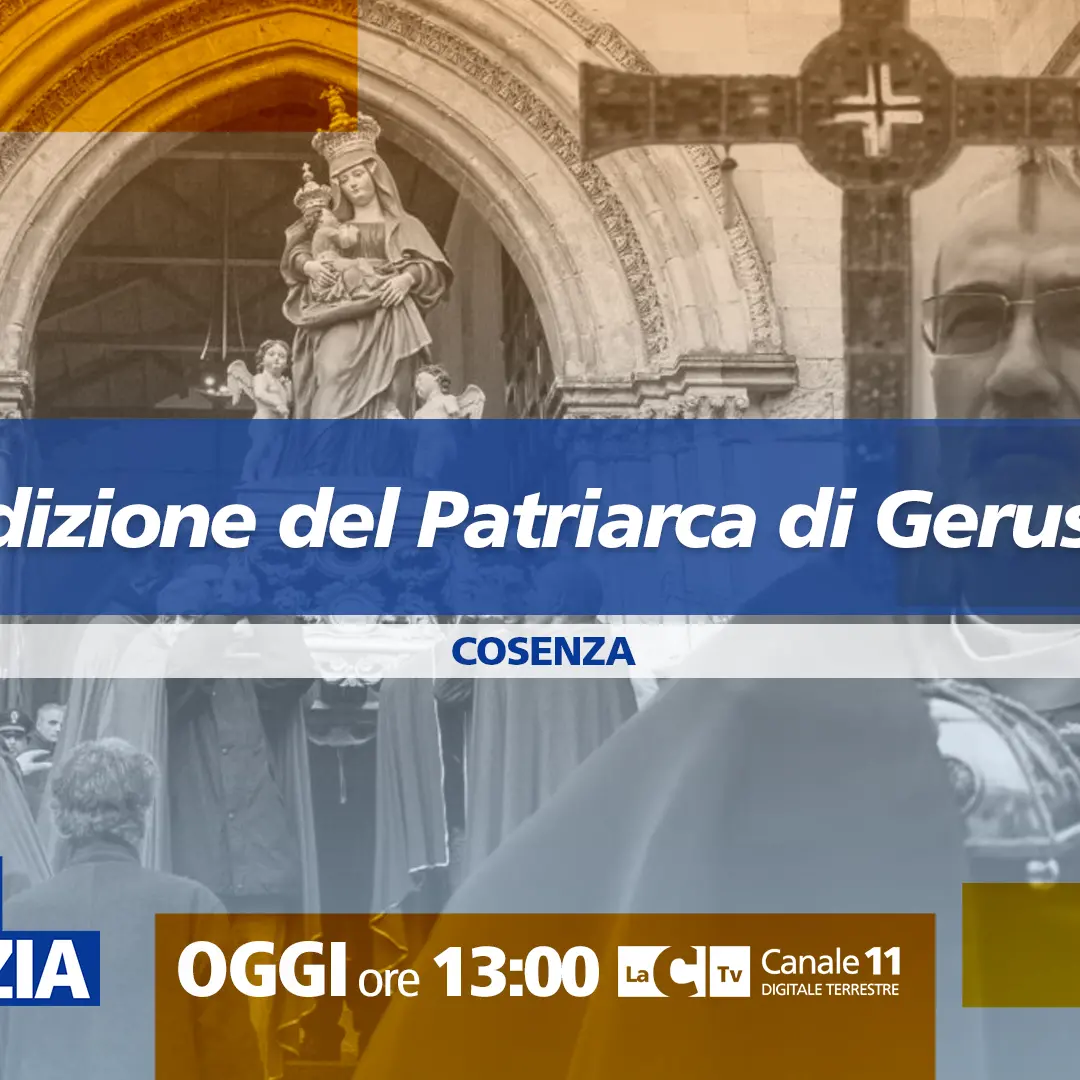 Le celebrazioni della Madonna del Pilerio a Cosenza con il cardinale Pizzaballa: in diretta a Dentro la notizia\n