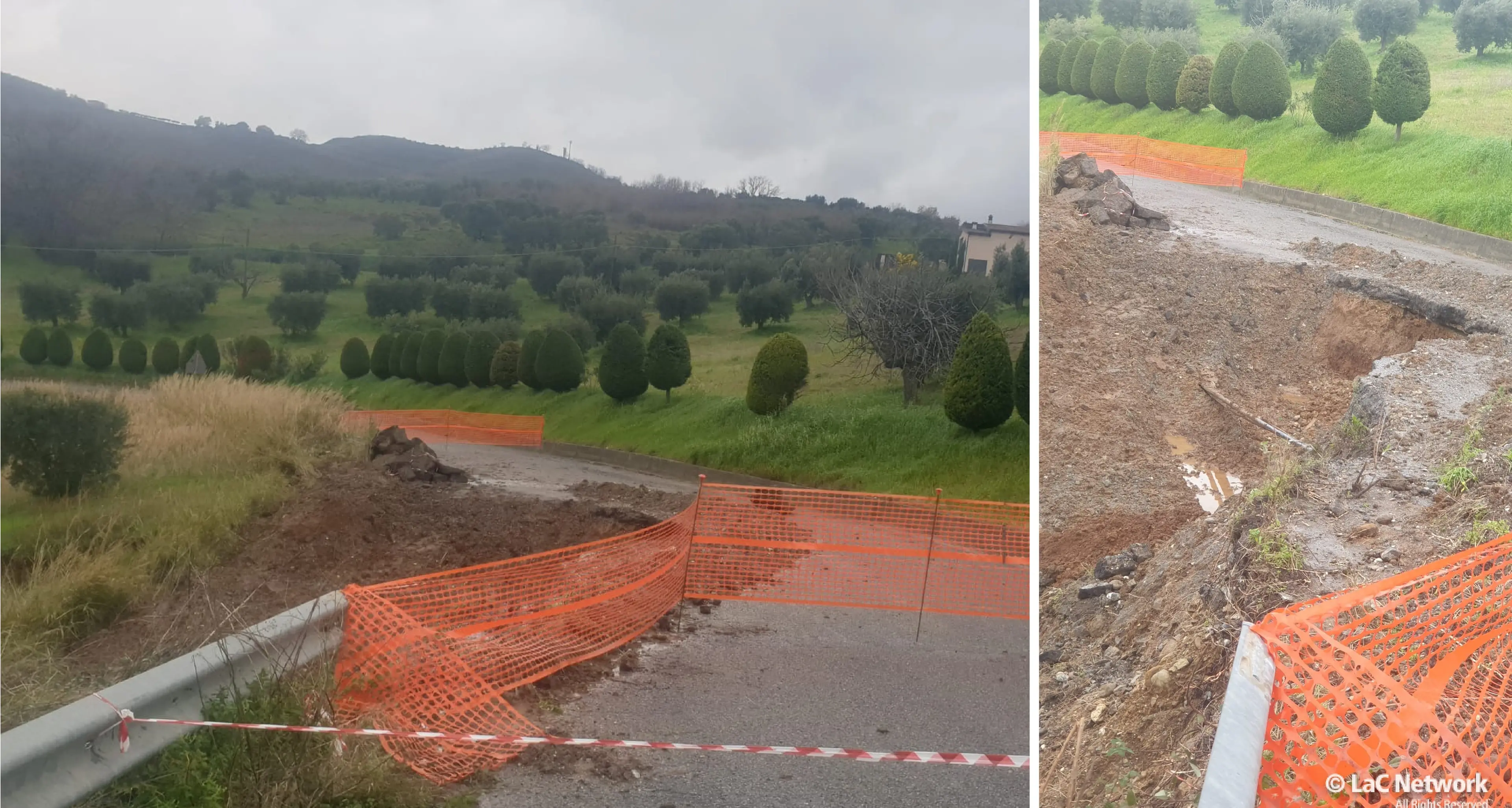 Frana sulla SP 120 ad\u00A0Altomonte: scatta la chiusura, circolazione deviata\n