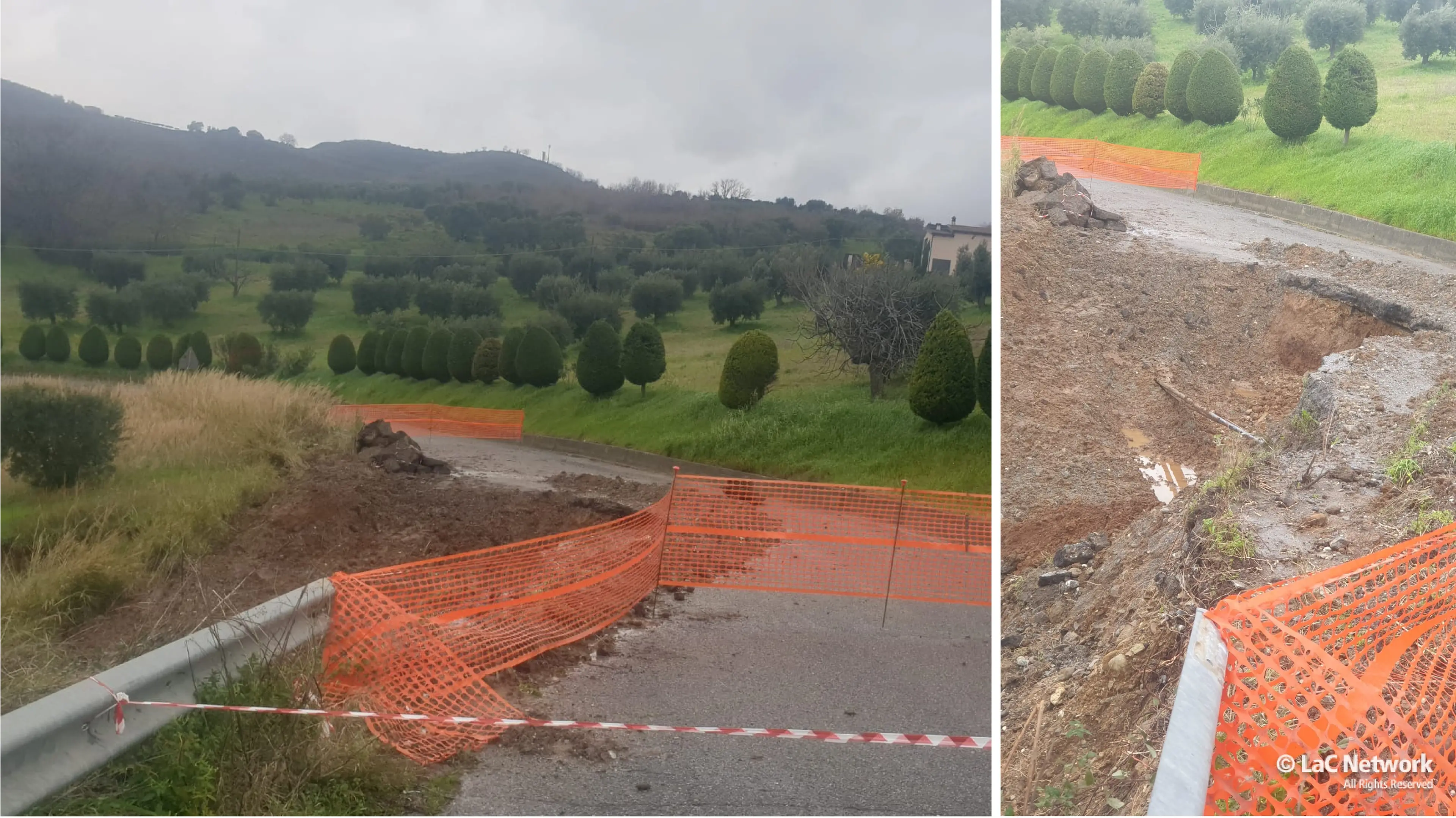 Frana sulla SP 120 ad\u00A0Altomonte: scatta la chiusura, circolazione deviata\n