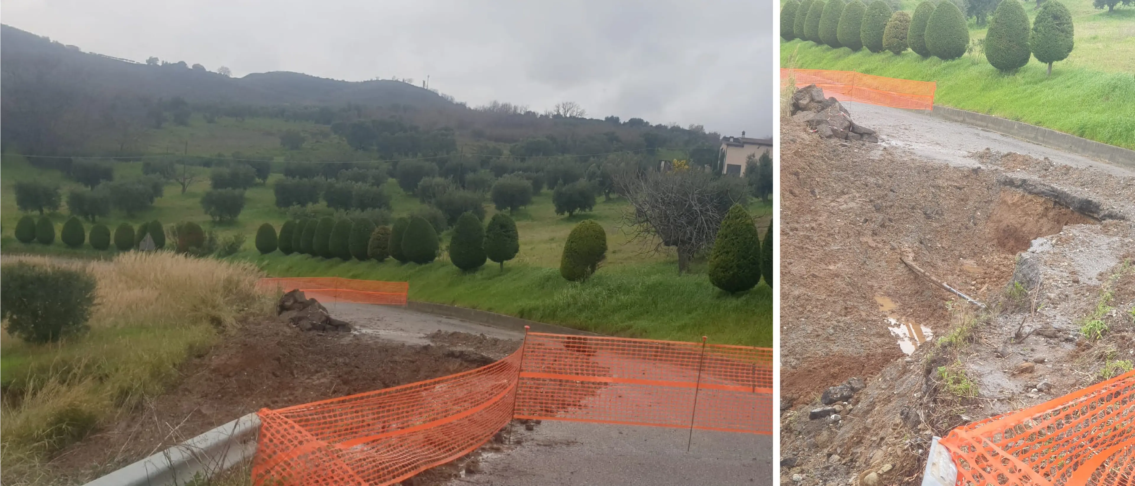 Frana sulla SP 120 ad\u00A0Altomonte: scatta la chiusura, circolazione deviata\n