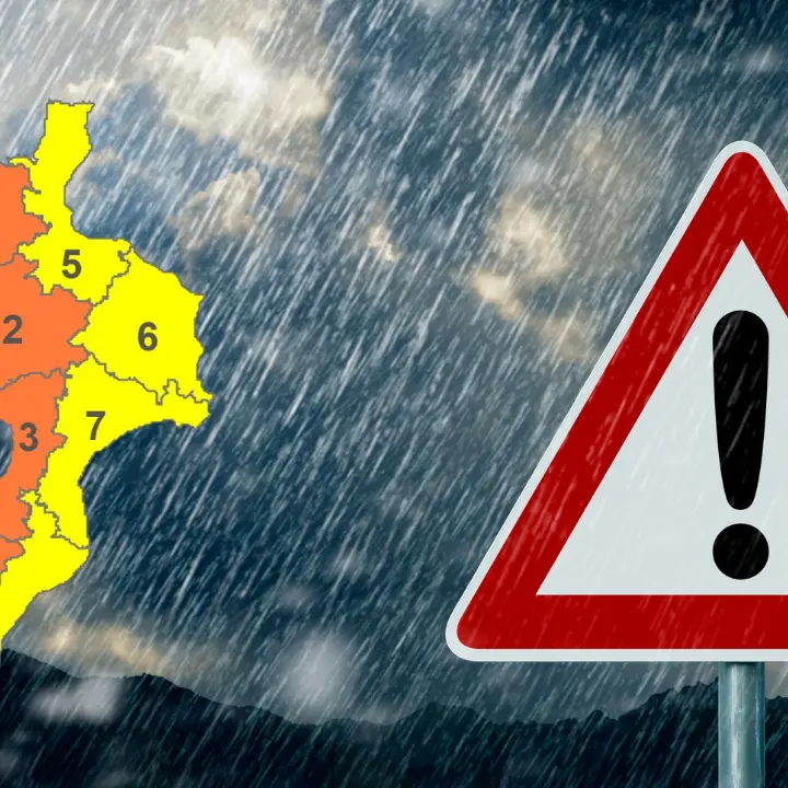 Maltempo, nel Vibonese allerta arancione anche domani con molti Comuni che chiuderanno le scuole\n