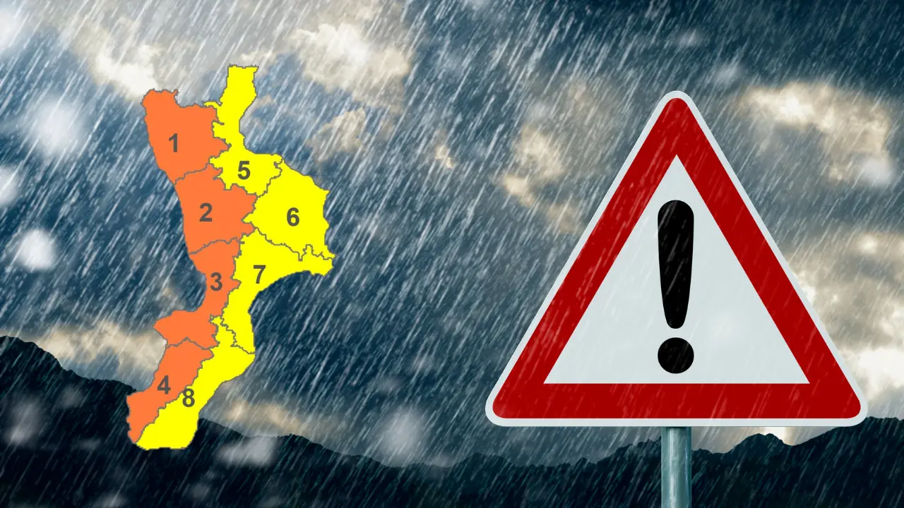 Maltempo, nel Vibonese allerta arancione anche domani con molti Comuni che chiuderanno le scuole\n
