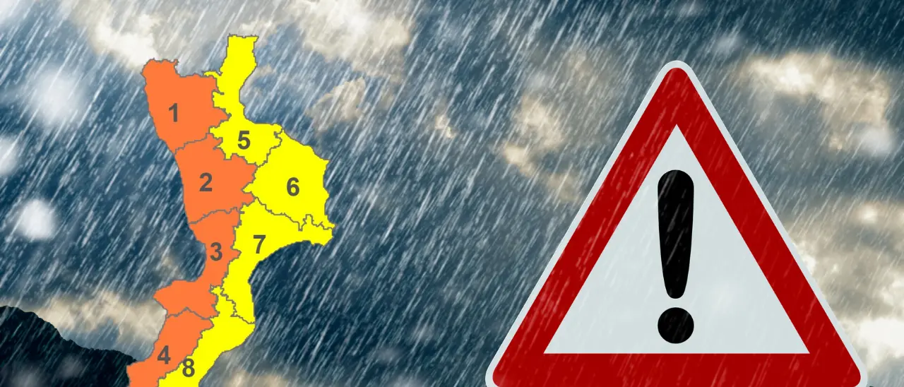 Maltempo, nel Vibonese allerta arancione anche domani con molti Comuni che chiuderanno le scuole\n