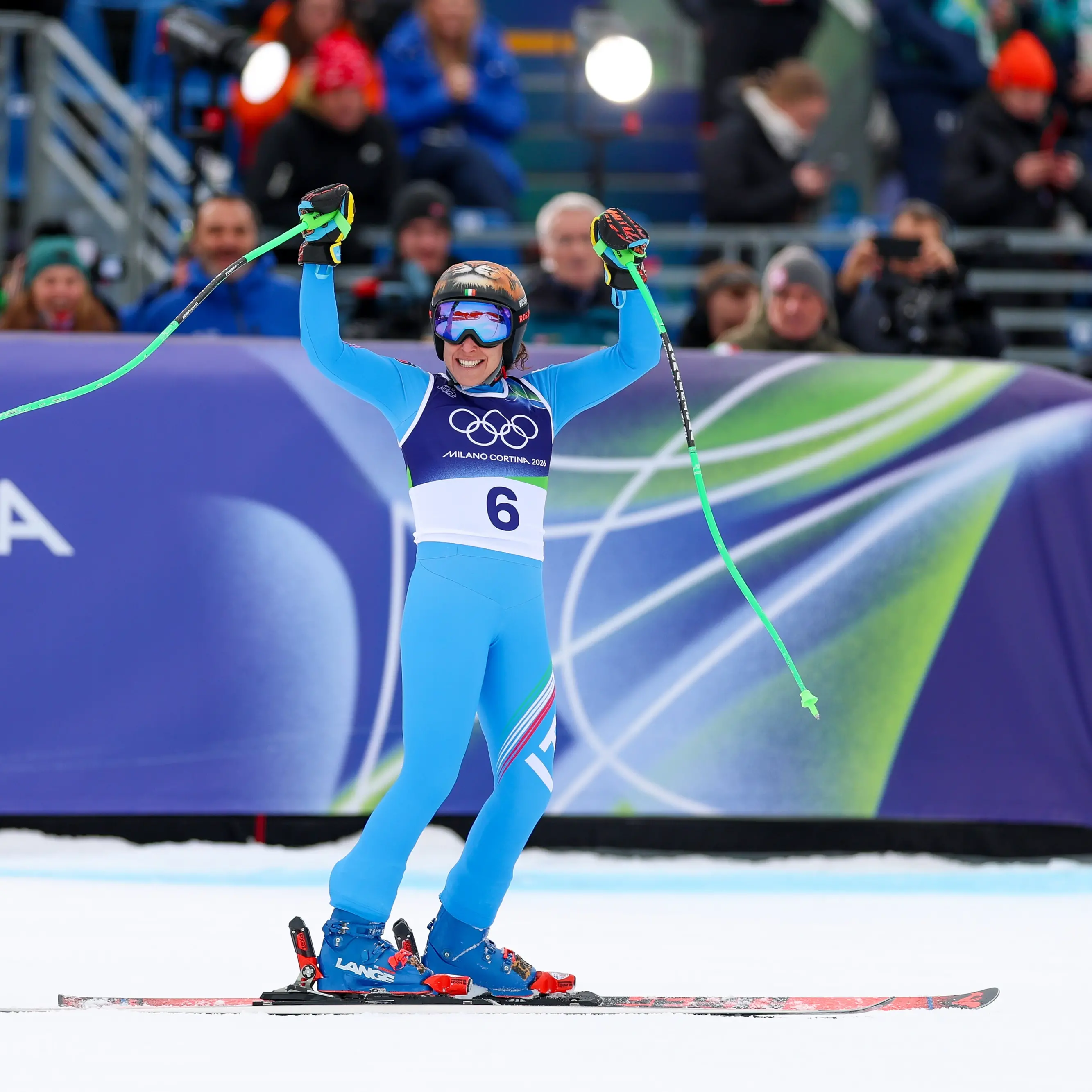 Incredibile Brignone, oro olimpico nel Super G: torna regina a dieci mesi dal terribile infortunio\n