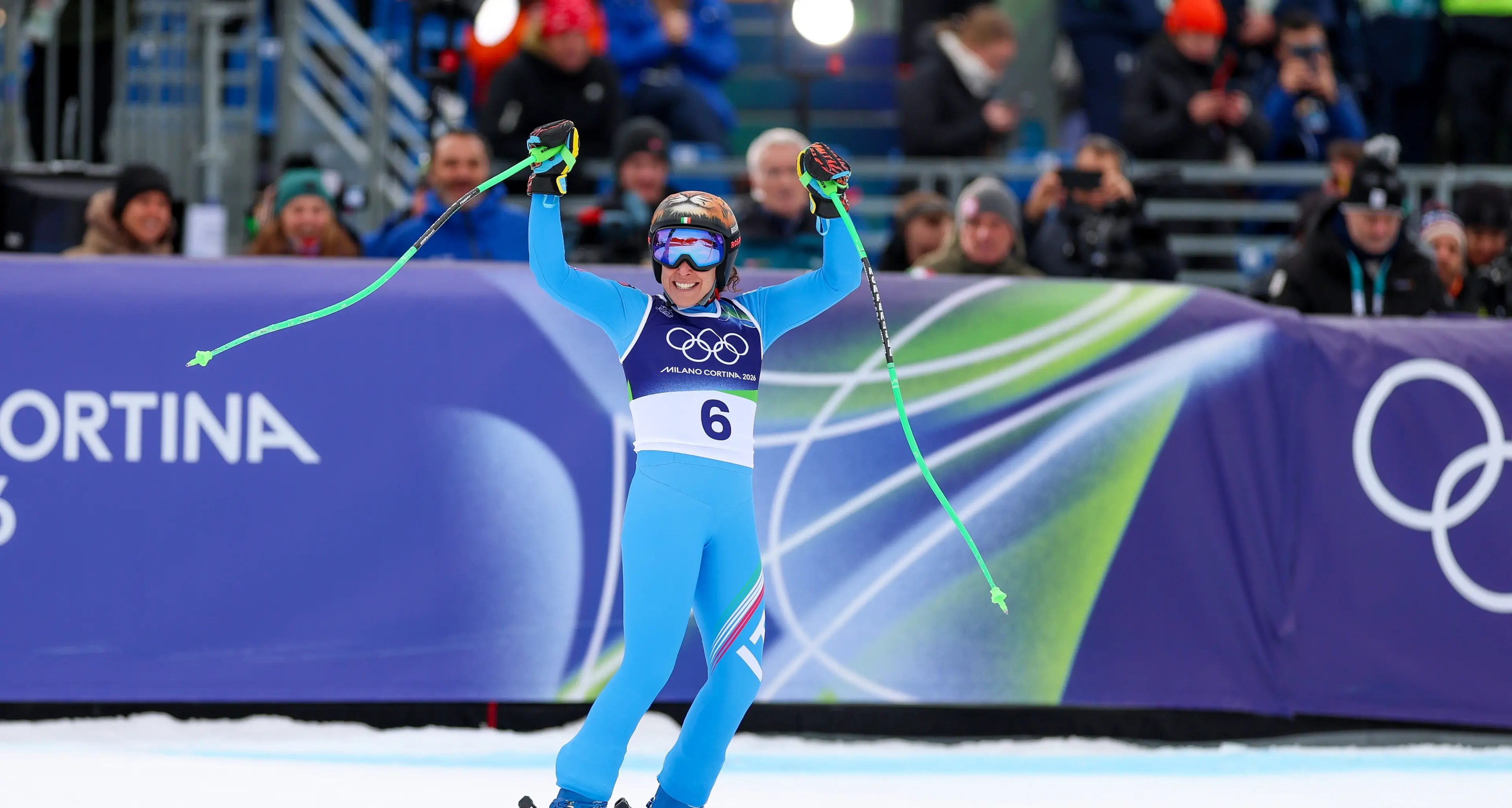 Incredibile Brignone, oro olimpico nel Super G: torna regina a dieci mesi dal terribile infortunio\n