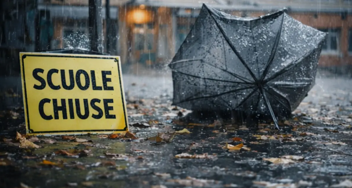 Calabria nella morsa del ciclone Nils: confermate scuole chiuse, ecco i Comuni – LIVE\n