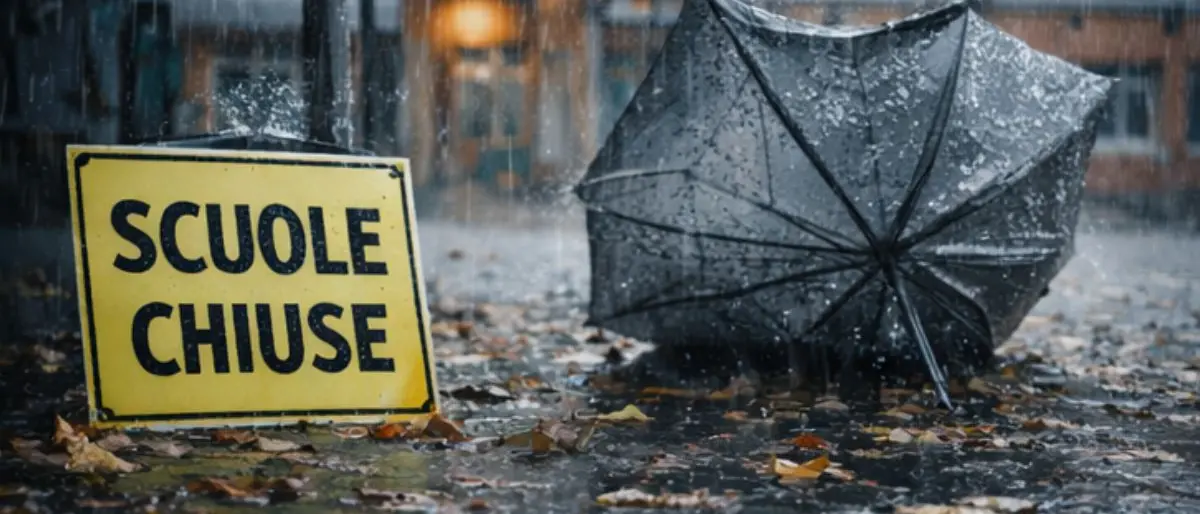 Calabria nella morsa del ciclone Nils: confermate scuole chiuse, ecco i Comuni – LIVE\n