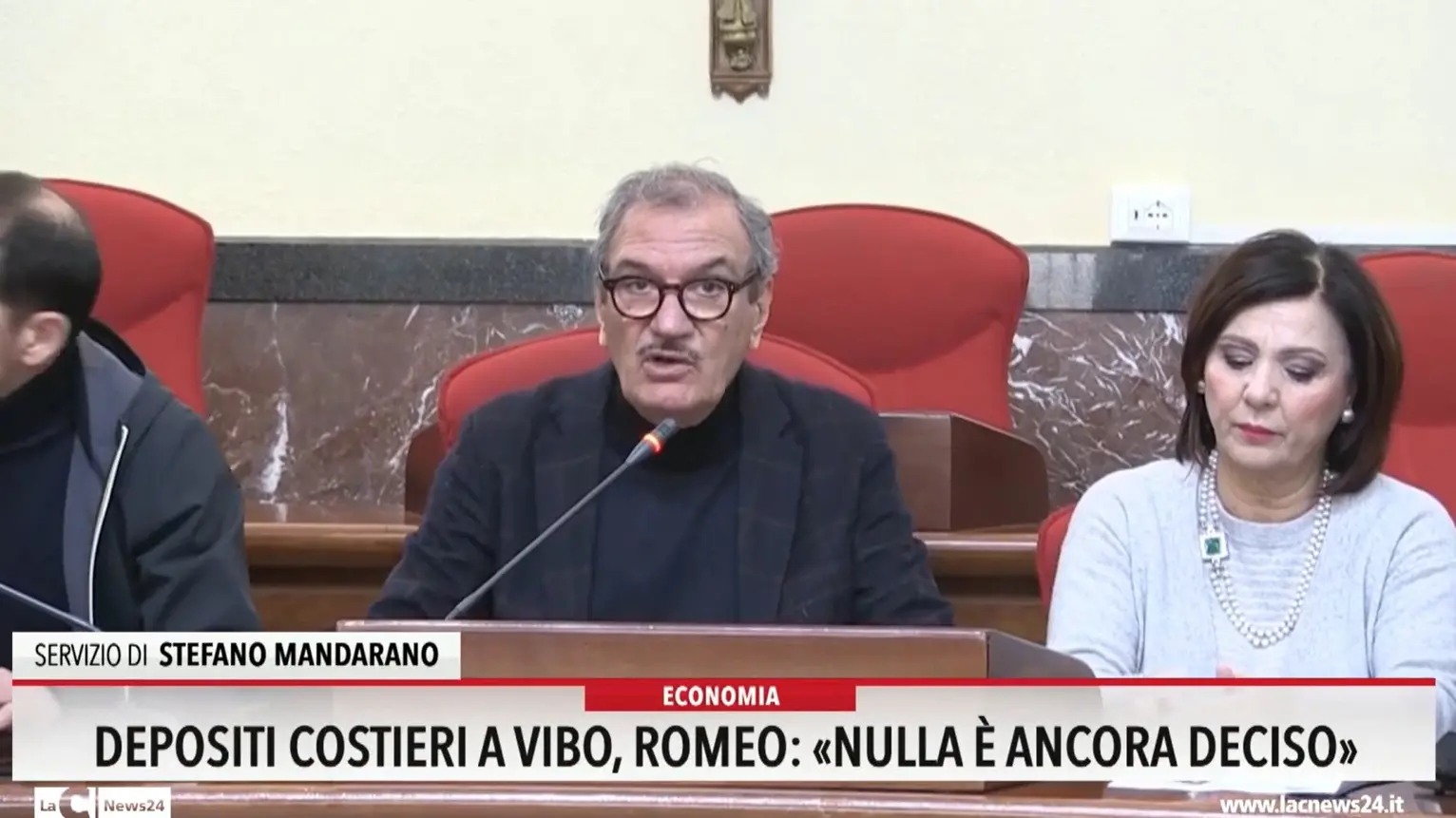 Depositi costieri a Vibo, Romeo: «Nulla è ancora deciso»