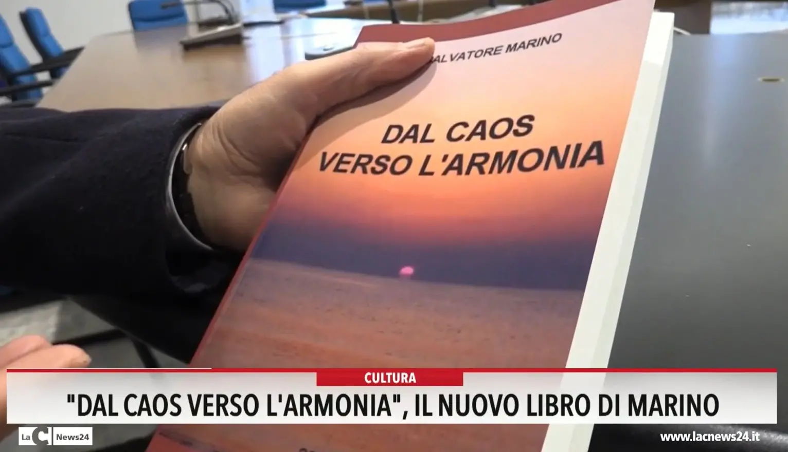 Dal caos verso l'armonia, il nuovo libro di Marino
