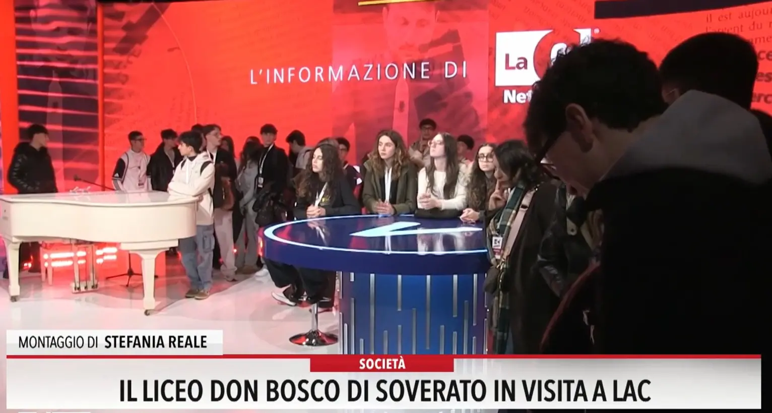Il liceo don Bosco di Soverato in visita a Lac