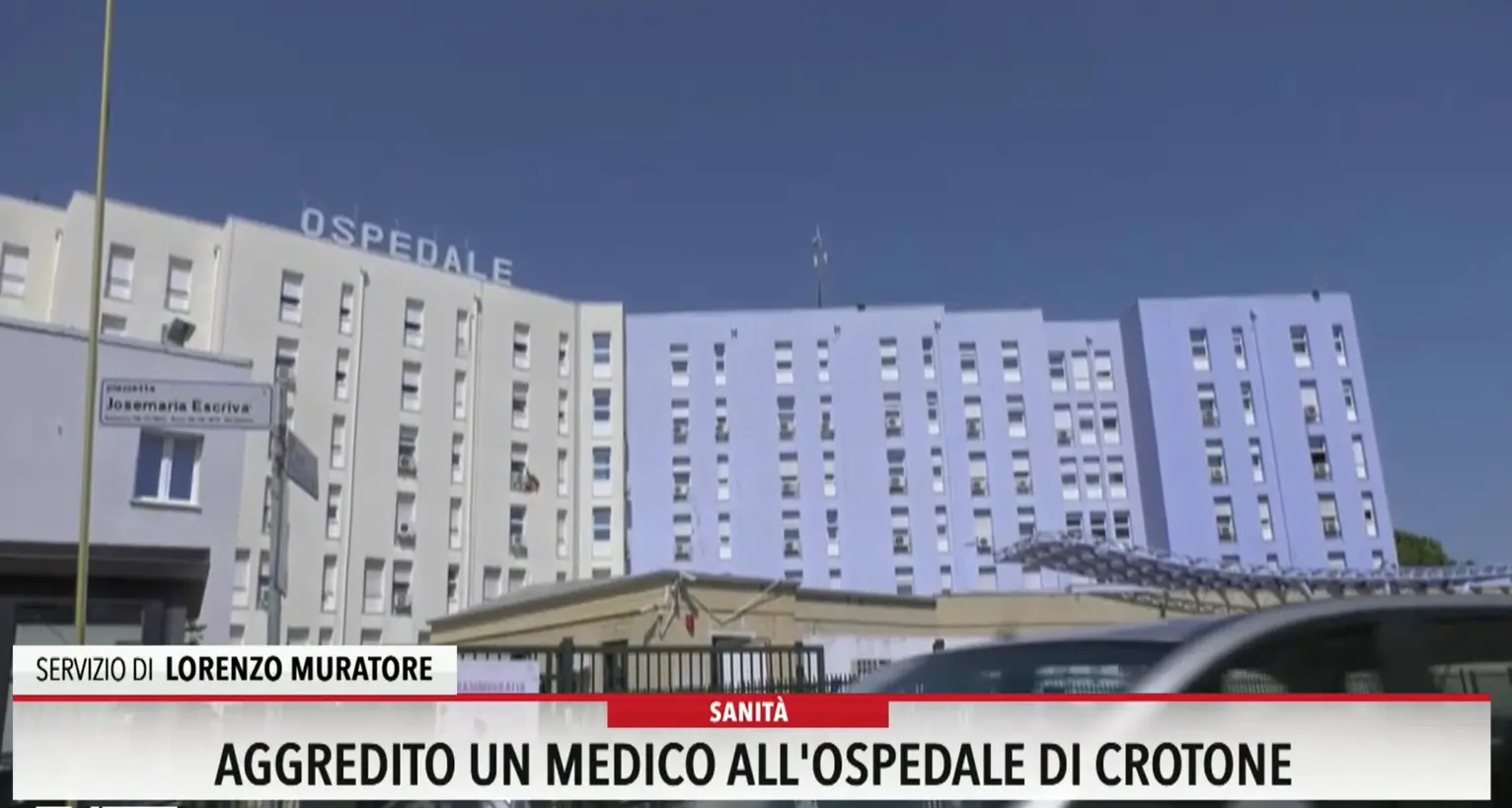 Medico aggredito all'ospedale di Crotone