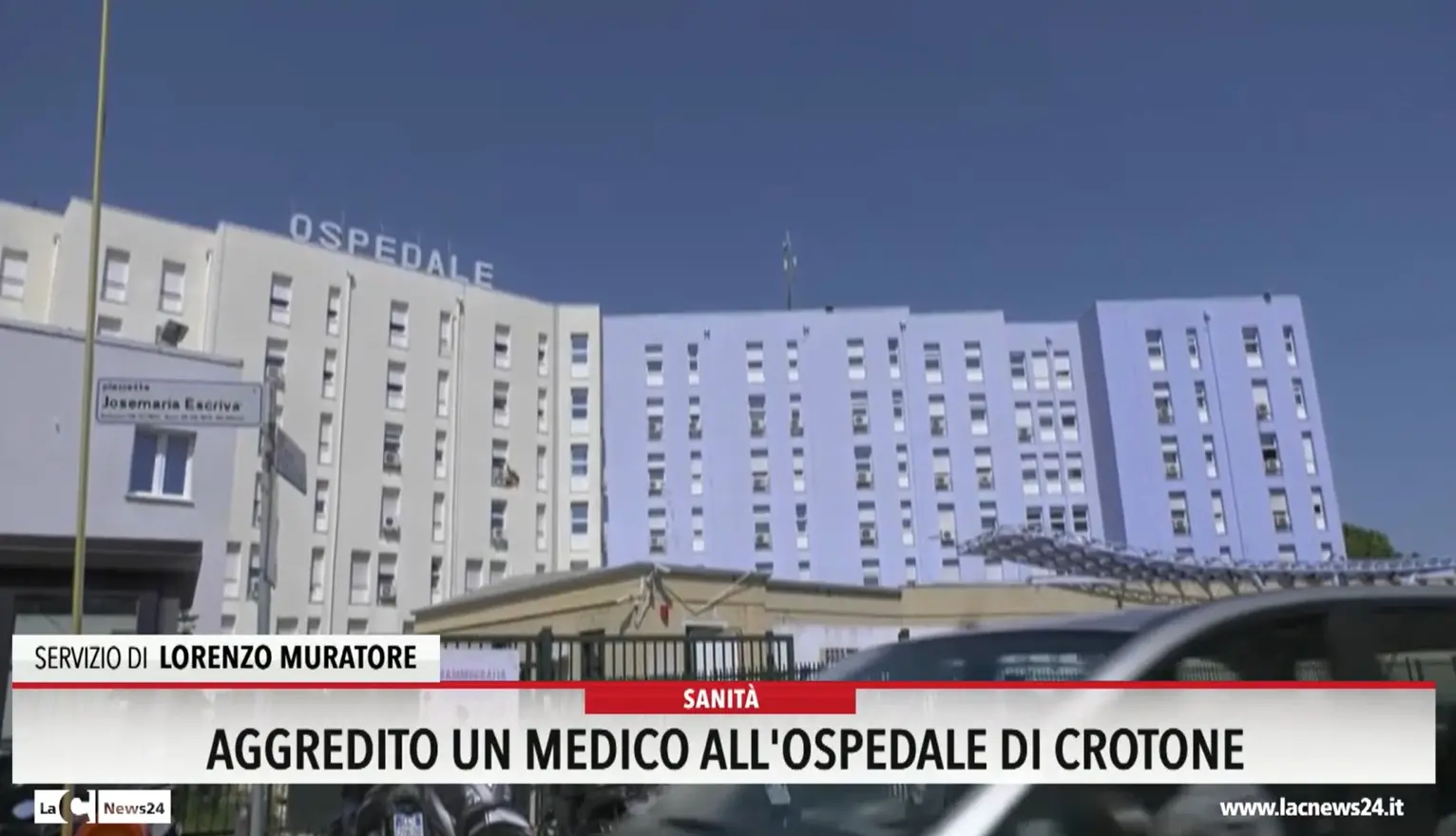 Medico aggredito all'ospedale di Crotone