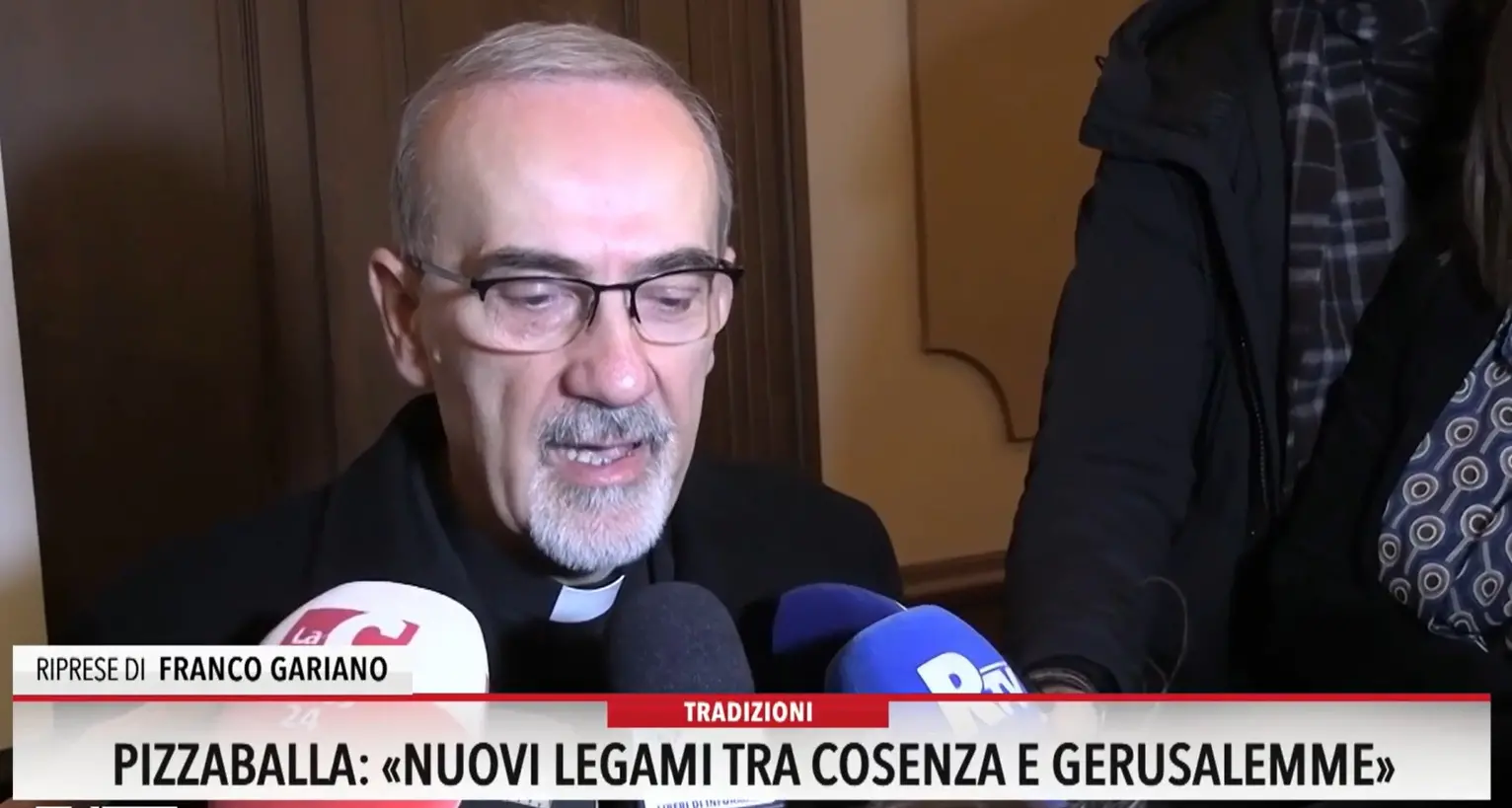 Pizzaballa: «Nuovi legami tra Cosenza e Gerusalemme»