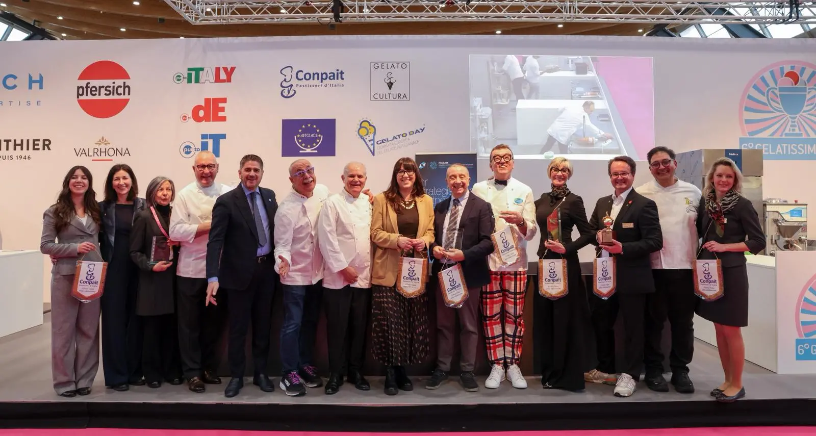 Conpait protagonista alla fiera Gelatissimo di Stoccarda: Musolino ringrazia ente fiera e ItalCam per l’accoglienza\n