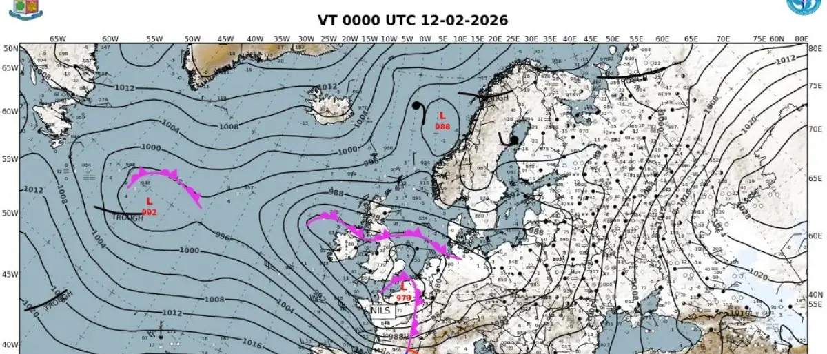 Ciclone Nils sulla Calabria: perché prima si parlava di Ulrike\n