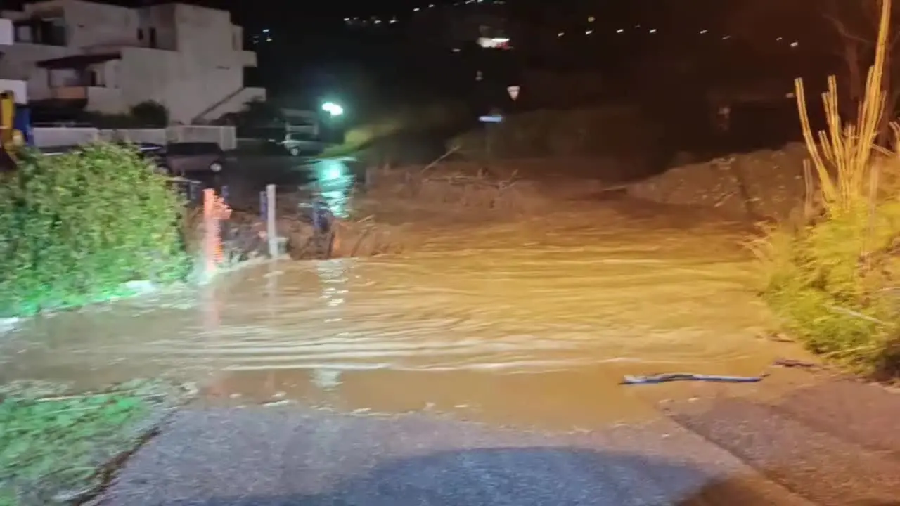 Maltempo, preoccupa il torrente Mercaudo a Fuscaldo