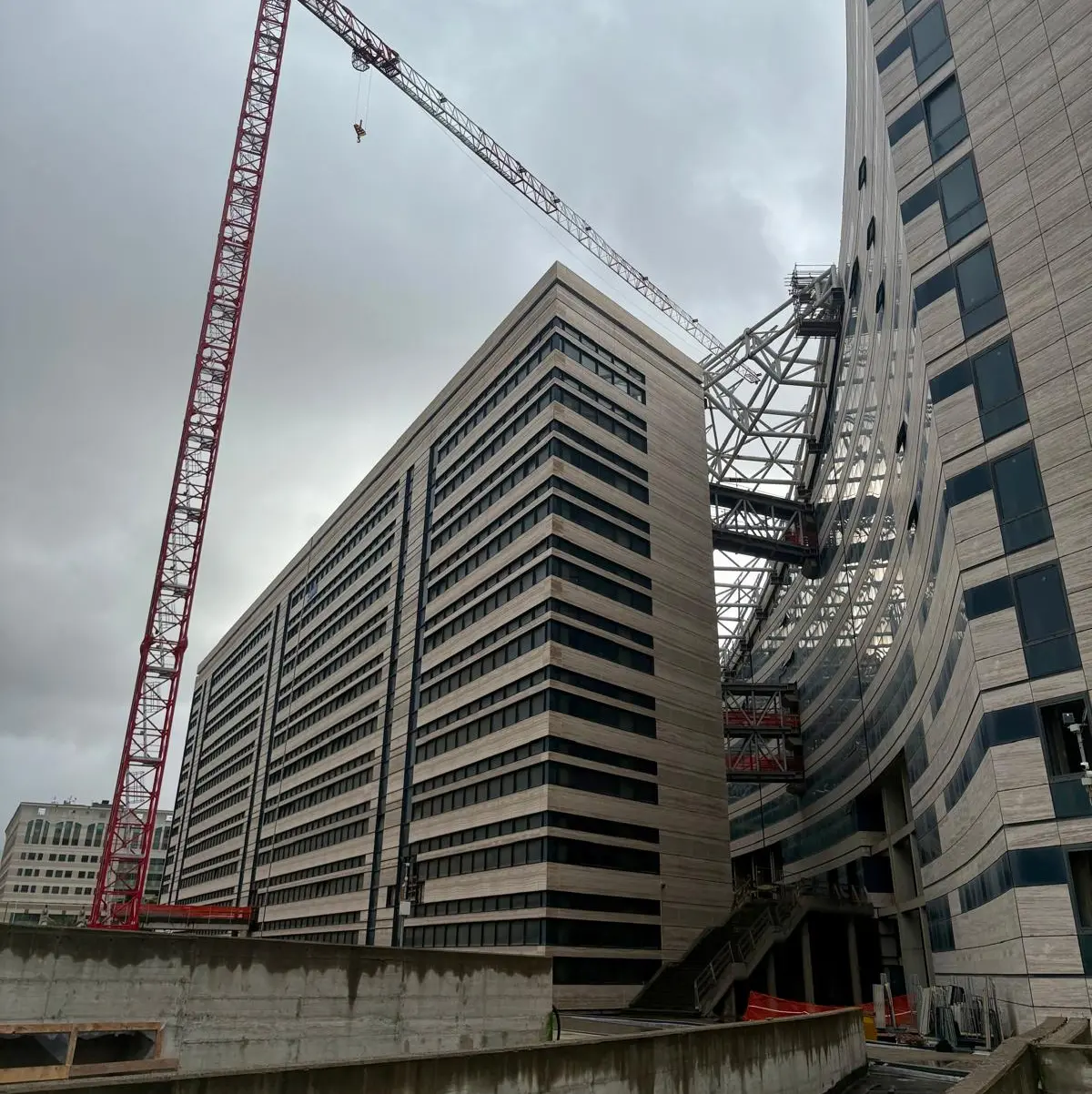 Nuovo Palazzo di Giustizia, Romeo: «Un’opera strategica che prende forma giorno dopo giorno»\n