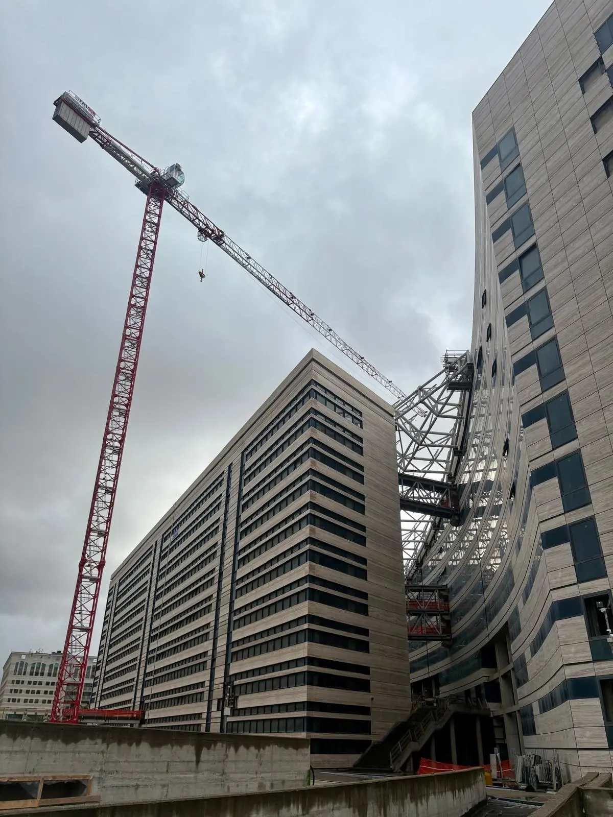 Nuovo Palazzo di Giustizia, Romeo: «Un’opera strategica che prende forma giorno dopo giorno»\n