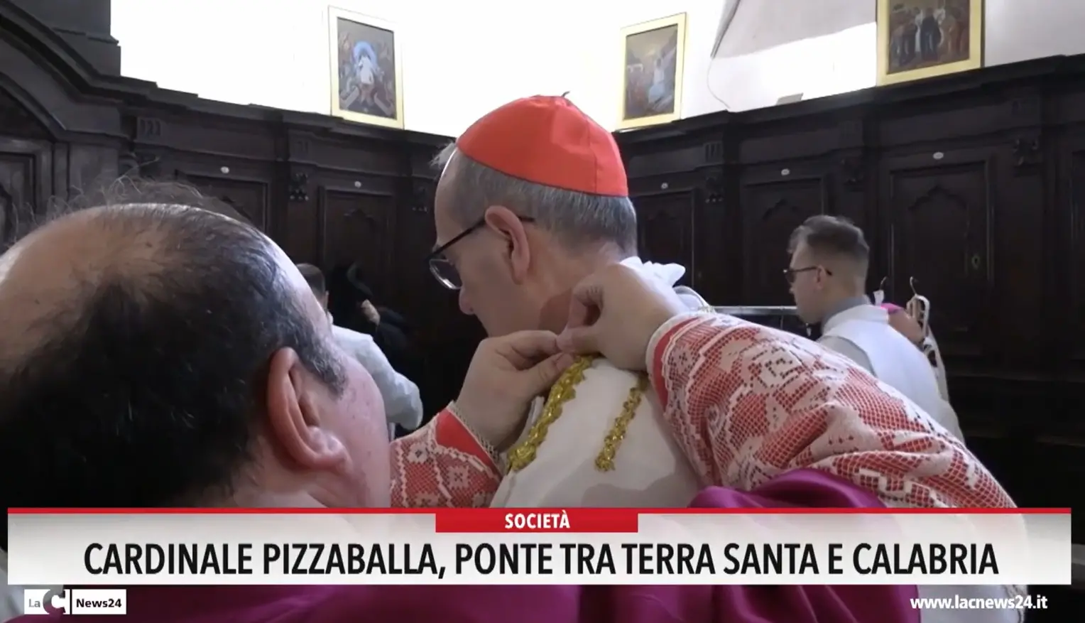 Cardinale Pizzaballa, ponte tra Terra Santa e Calabria